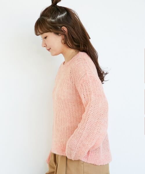 le.coeur blanc / ルクールブラン ニット・セーター | シアーモヘヤニットプルオーバー | 詳細19