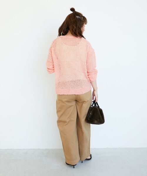 le.coeur blanc / ルクールブラン ニット・セーター | シアーモヘヤニットプルオーバー | 詳細21