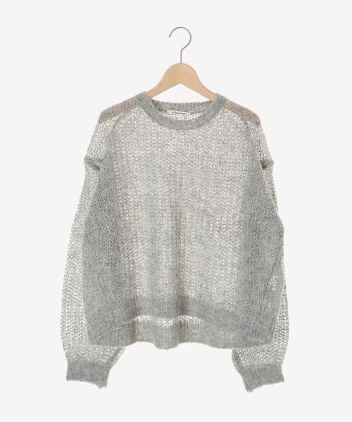 le.coeur blanc / ルクールブラン ニット・セーター | シアーモヘヤニットプルオーバー | 詳細24
