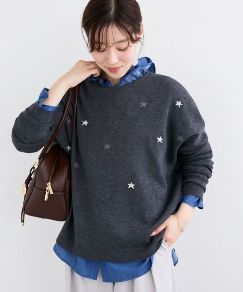 le.coeur blanc / ルクールブラン シャツ・ブラウス | フリルネックデニムブラウス | 詳細11