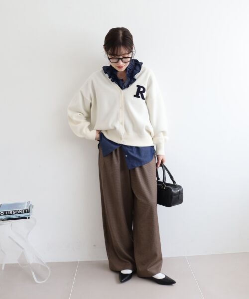 le.coeur blanc / ルクールブラン シャツ・ブラウス | フリルネックデニムブラウス | 詳細27