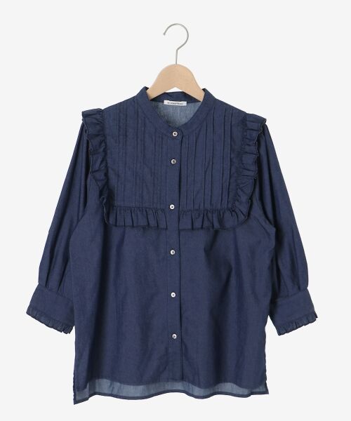 le.coeur blanc / ルクールブラン シャツ・ブラウス | デニムフリルブラウス | 詳細1