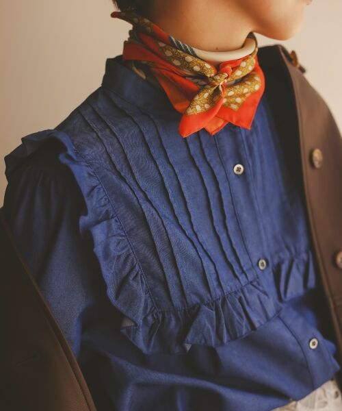 le.coeur blanc / ルクールブラン シャツ・ブラウス | デニムフリルブラウス | 詳細11