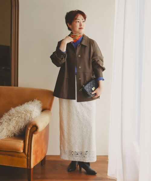 le.coeur blanc / ルクールブラン シャツ・ブラウス | デニムフリルブラウス | 詳細15