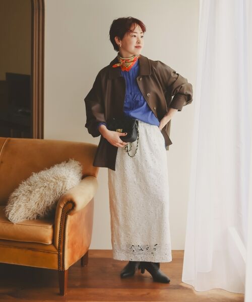 le.coeur blanc / ルクールブラン シャツ・ブラウス | デニムフリルブラウス | 詳細16