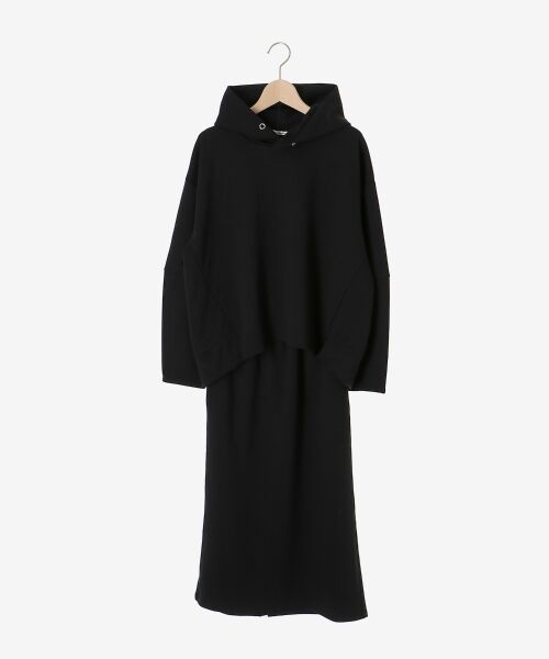 le.coeur blanc / ルクールブラン ロング・マキシ丈ワンピース | ダンボールニットパーカー×スカートセット | 詳細19