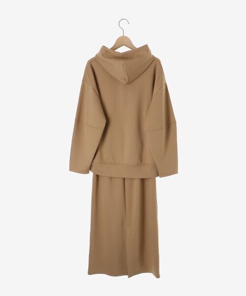 le.coeur blanc / ルクールブラン ロング・マキシ丈ワンピース | ダンボールニットパーカー×スカートセット | 詳細23