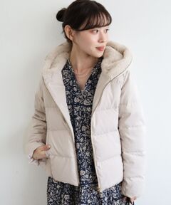 le.coeur blanc / ルクールブラン ダウンジャケット・ベスト | ファーフードショートダウン