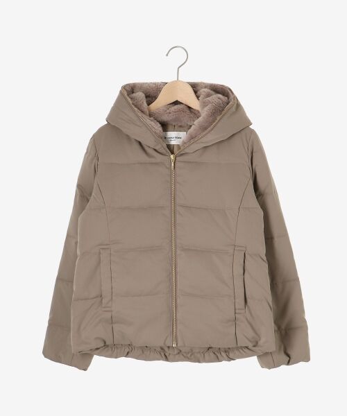 le.coeur blanc / ルクールブラン ダウンジャケット・ベスト | ファーフードショートダウン | 詳細1