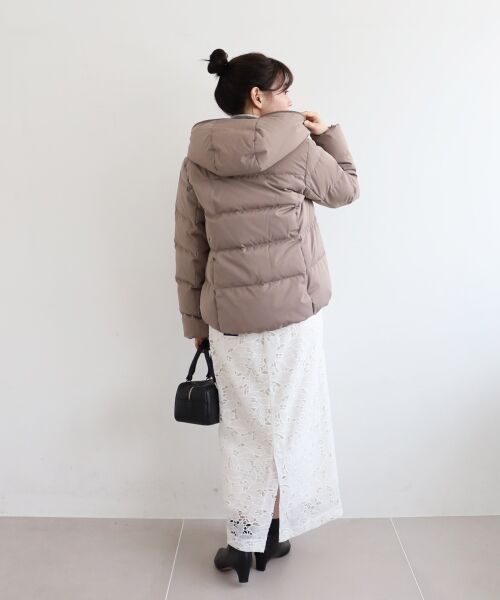 le.coeur blanc / ルクールブラン ダウンジャケット・ベスト | ファーフードショートダウン | 詳細20