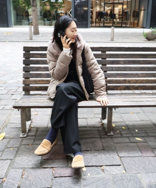 le.coeur blanc / ルクールブラン ダウンジャケット・ベスト | ファーフードショートダウン | 詳細24