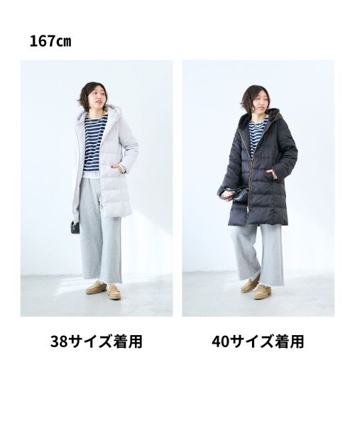 le.coeur blanc / ルクールブラン ダウンジャケット・ベスト | ファーフードロングダウン | 詳細13