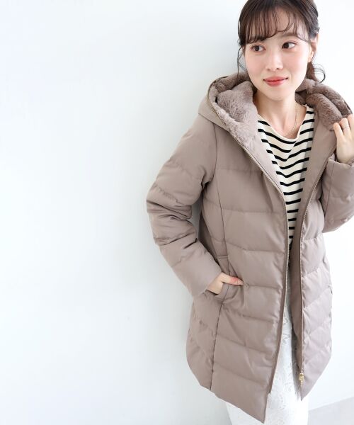 le.coeur blanc / ルクールブラン ダウンジャケット・ベスト | ファーフードロングダウン | 詳細28