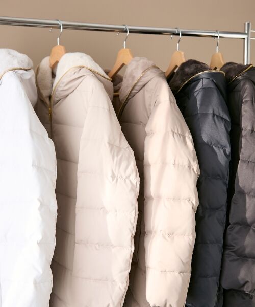 le.coeur blanc / ルクールブラン ダウンジャケット・ベスト | ファーフードロングダウン | 詳細4