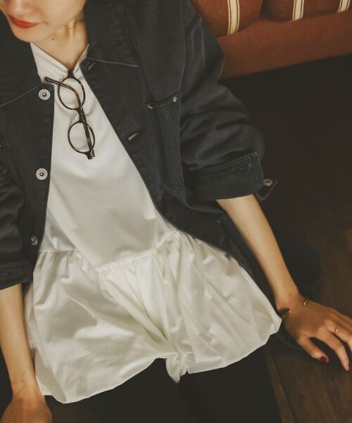 le.coeur blanc / ルクールブラン その他アウター | デニムカバーオールジャケット | 詳細11