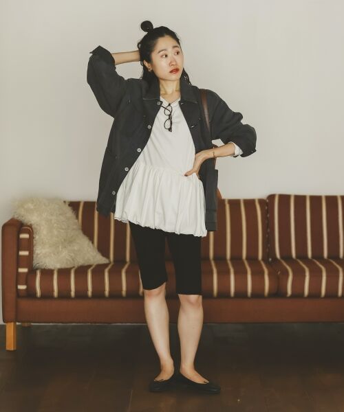 le.coeur blanc / ルクールブラン その他アウター | デニムカバーオールジャケット | 詳細13