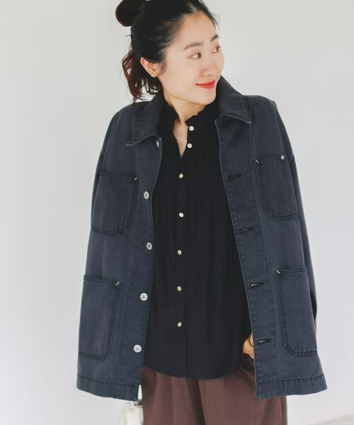 le.coeur blanc / ルクールブラン その他アウター | デニムカバーオールジャケット | 詳細14