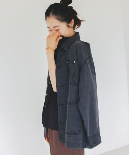 le.coeur blanc / ルクールブラン その他アウター | デニムカバーオールジャケット | 詳細16
