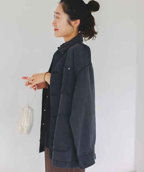le.coeur blanc / ルクールブラン その他アウター | デニムカバーオールジャケット | 詳細17