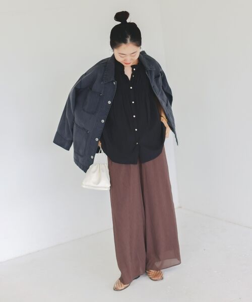 le.coeur blanc / ルクールブラン その他アウター | デニムカバーオールジャケット | 詳細19