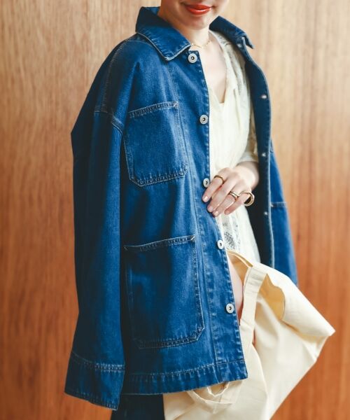 le.coeur blanc / ルクールブラン その他アウター | デニムカバーオールジャケット | 詳細21