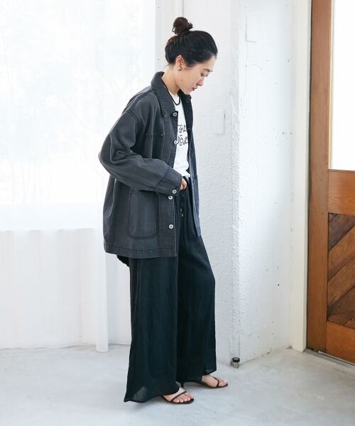 le.coeur blanc / ルクールブラン その他アウター | デニムカバーオールジャケット | 詳細7