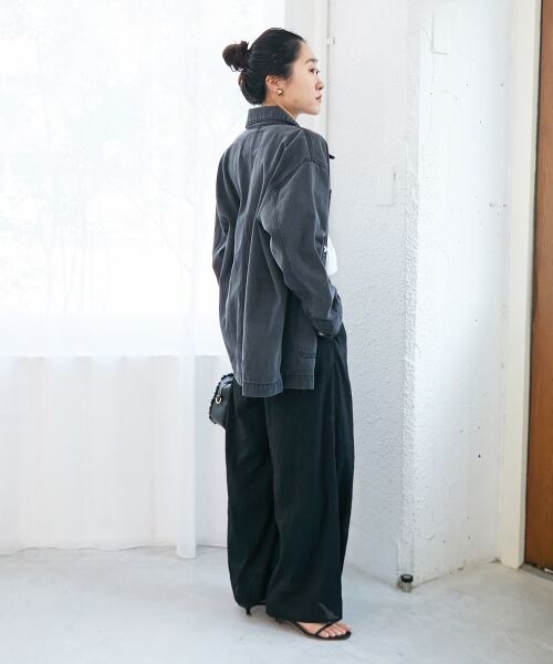 le.coeur blanc / ルクールブラン その他アウター | デニムカバーオールジャケット | 詳細8