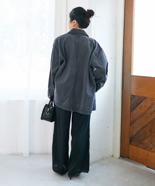 le.coeur blanc / ルクールブラン その他アウター | デニムカバーオールジャケット | 詳細9