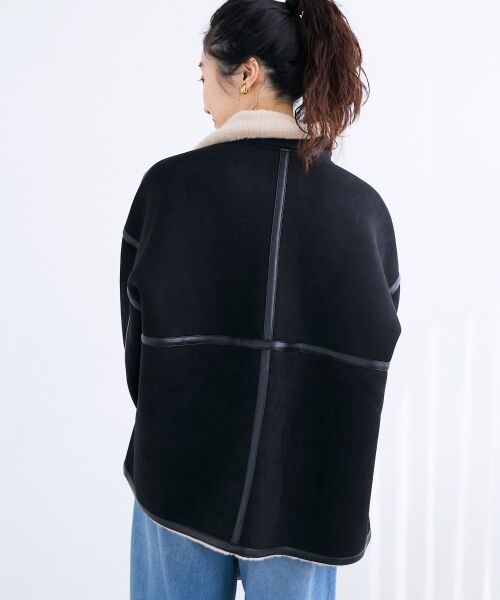 le.coeur blanc / ルクールブラン ブルゾン | 裏起毛フライトジャケット | 詳細9