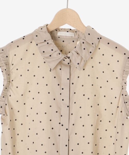 le.coeur blanc / ルクールブラン シャツ・ブラウス | 《手洗い可能》ドットエリタックデザインブラウス | 詳細28