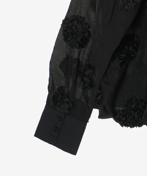 le.coeur blanc / ルクールブラン シャツ・ブラウス | TORRAZZO DONNAフラワーバルーンブラウス | 詳細25