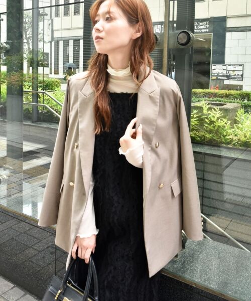 le.coeur blanc / ルクールブラン ロング・マキシ丈ワンピース | TORRAZZO DONNAベロアドットチュールキャミワンピ | 詳細12