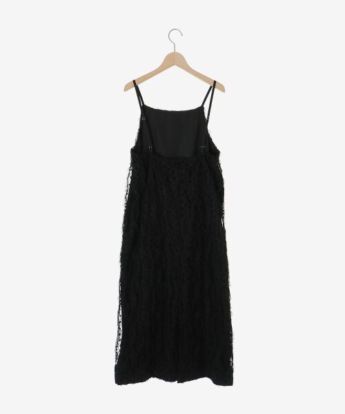 le.coeur blanc / ルクールブラン ロング・マキシ丈ワンピース | TORRAZZO DONNAベロアドットチュールキャミワンピ | 詳細13