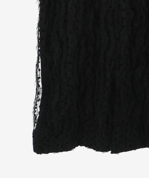 le.coeur blanc / ルクールブラン ロング・マキシ丈ワンピース | TORRAZZO DONNAベロアドットチュールキャミワンピ | 詳細16