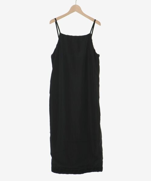 le.coeur blanc / ルクールブラン ロング・マキシ丈ワンピース | TORRAZZO DONNAベロアドットチュールキャミワンピ | 詳細19