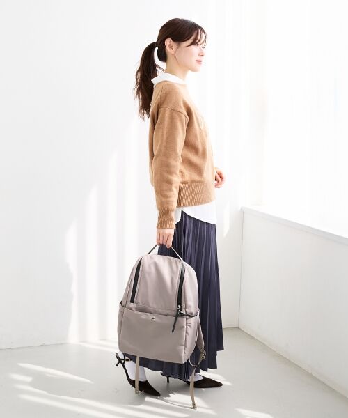 le.coeur blanc / ルクールブラン リュック・バックパック | 《一部店舗/WEB限定》10ポケット撥水リュック | 詳細13