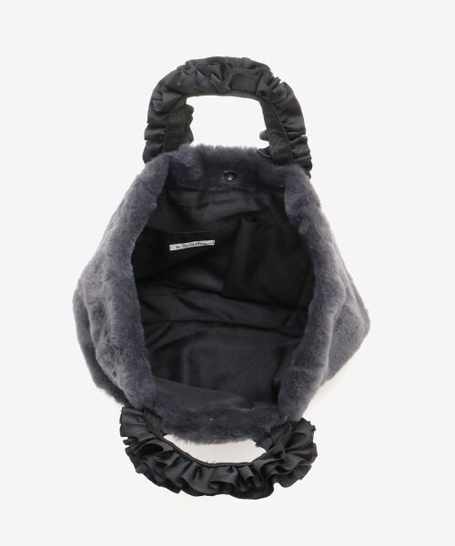 le.coeur blanc / ルクールブラン トートバッグ | フェイクファーハンドルフリルトート | 詳細13