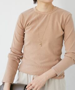 le.coeur blanc / ルクールブラン カットソー | 《WEB限定アイテム》ケミカルウォッシュテレコロンT