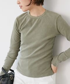 le.coeur blanc / ルクールブラン カットソー | 《WEB限定アイテム》ケミカルウォッシュテレコロンT