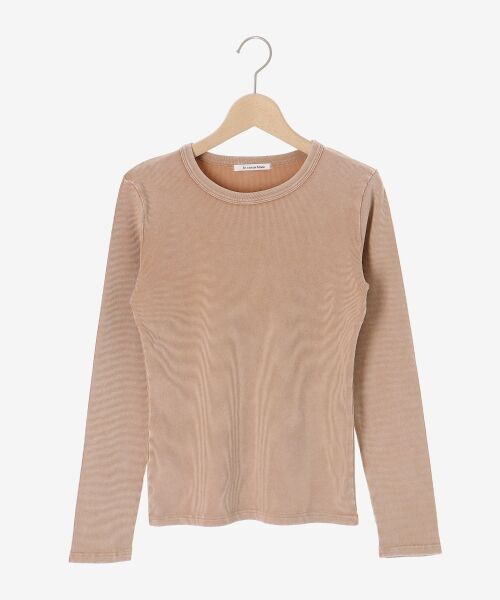 le.coeur blanc / ルクールブラン カットソー | 《WEB限定アイテム》ケミカルウォッシュテレコロンT | 詳細1