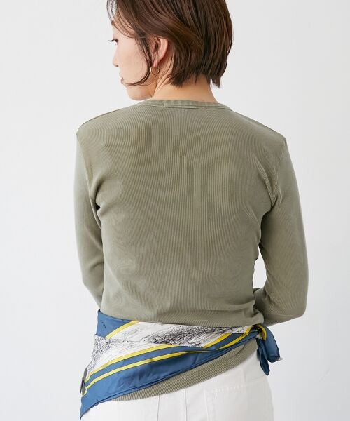 le.coeur blanc / ルクールブラン カットソー | 《WEB限定アイテム》ケミカルウォッシュテレコロンT | 詳細13