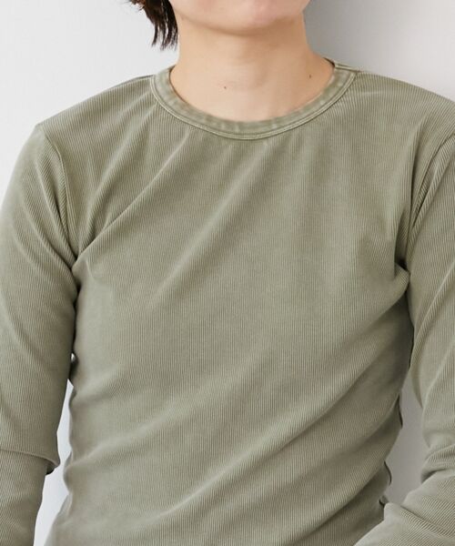 le.coeur blanc / ルクールブラン カットソー | 《WEB限定アイテム》ケミカルウォッシュテレコロンT | 詳細14