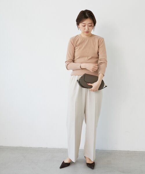 le.coeur blanc / ルクールブラン カットソー | 《WEB限定アイテム》ケミカルウォッシュテレコロンT | 詳細6