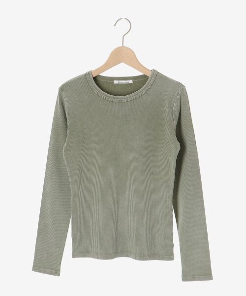 le.coeur blanc / ルクールブラン カットソー | 《WEB限定アイテム》ケミカルウォッシュテレコロンT | 詳細9