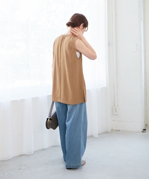 le.coeur blanc / ルクールブラン その他アウター | 《WEB限定アイテム》チュールレイヤードセットジレ | 詳細14