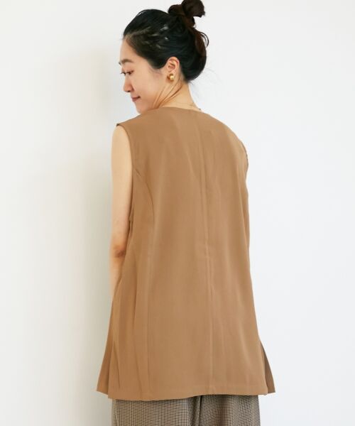 le.coeur blanc / ルクールブラン その他アウター | 《WEB限定アイテム》チュールレイヤードセットジレ | 詳細18