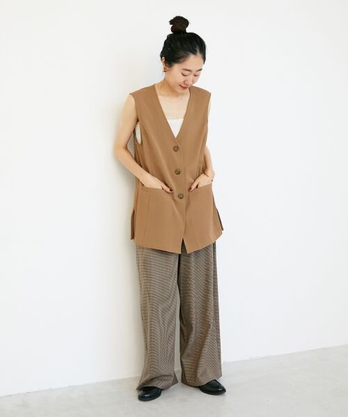 le.coeur blanc / ルクールブラン その他アウター | 《WEB限定アイテム》チュールレイヤードセットジレ | 詳細20