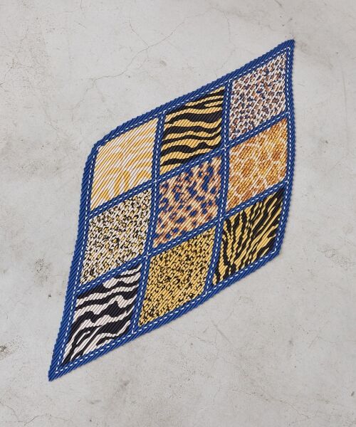 le.coeur blanc / ルクールブラン バンダナ・スカーフ | 《WEB限定アイテム》アニマルプリントプリーツスカーフ | 詳細14