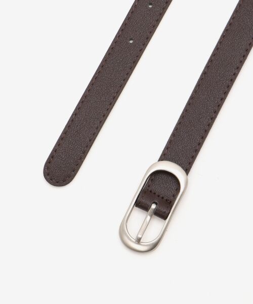 le.coeur blanc / ルクールブラン ベルト・サスペンダー | 《WEB限定アイテム》オーバルバックルベルト | 詳細13