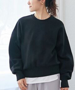 le.coeur blanc / ルクールブラン ニット・セーター | 《WEB限定アイテム》スウェットライクニット